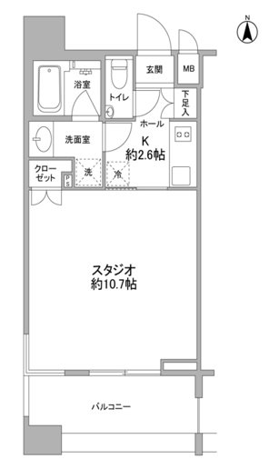 コンフォリア森下 間取り