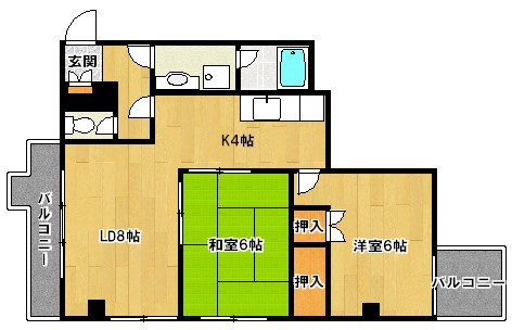 ＯＡＫビル  間取り