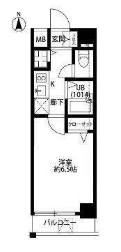 プレール・ドゥーク清澄白河  間取り