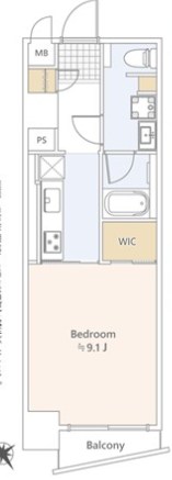 ライオンズマンション日暮里駅前 間取り