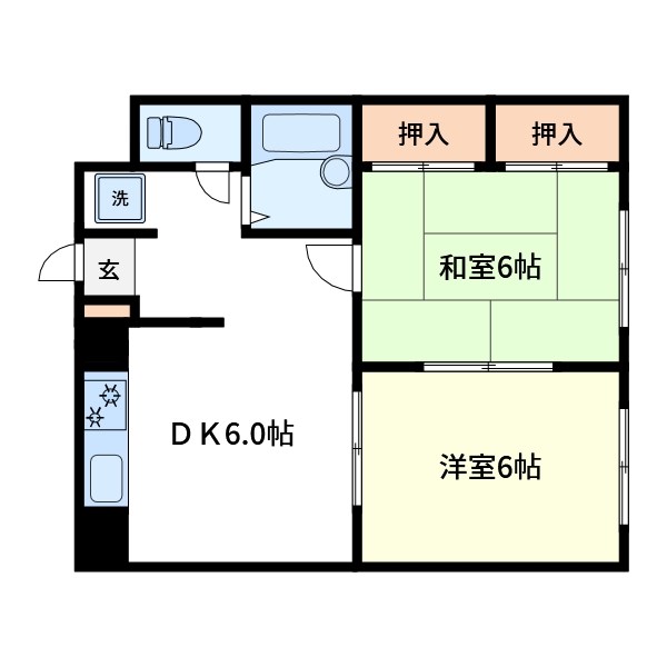 リバティハイツ 間取り