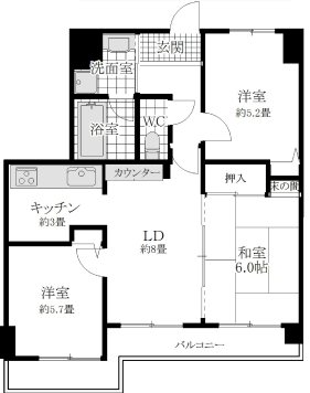 モリス東陽町 間取り