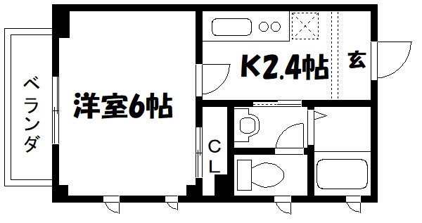 グランビューノ新小岩 間取り