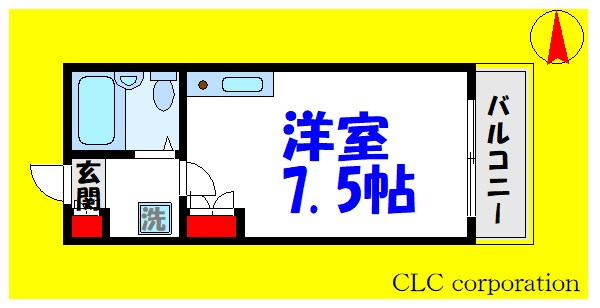 コーポエトランゼⅠ 間取り