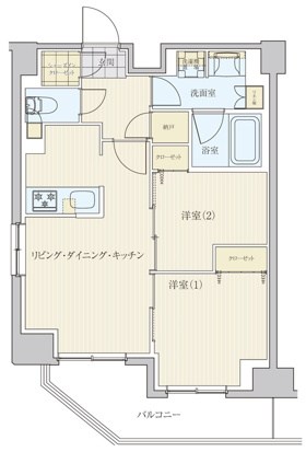 リビオメゾン南砂町 間取り