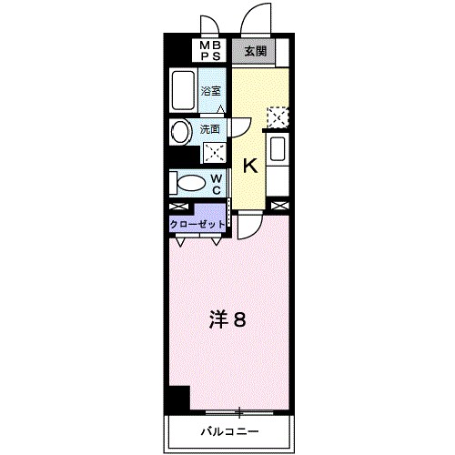 コルソ五反野  間取り