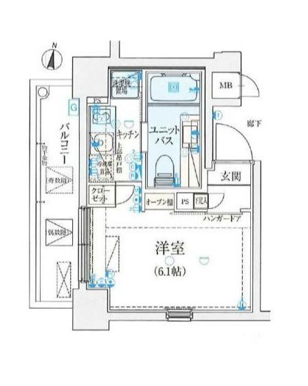 リヴシティ大島イースト  間取り