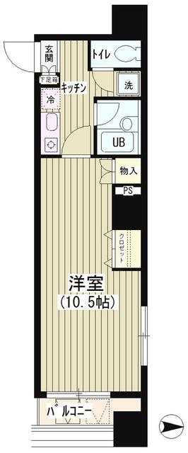 アクアコート  間取り