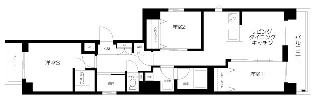 トレス両国  間取り