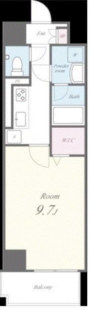 N residence SUMIYOSHI 間取り
