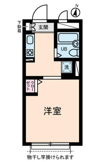コーポ中山 間取り