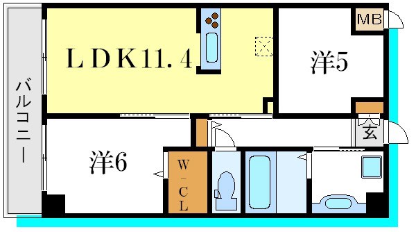 オーチャードK 間取り