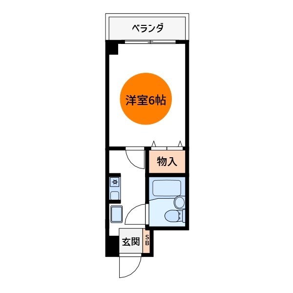 メゾンドアローⅤ 間取り