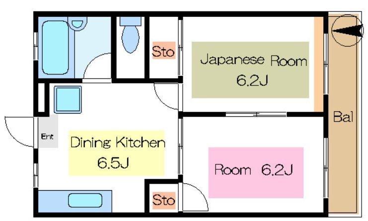 サンライズパレス 間取り