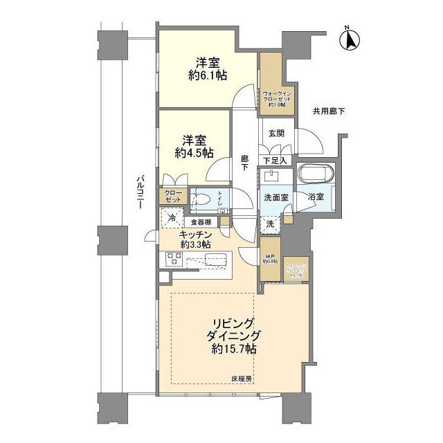 千住ザ・タワー 間取り