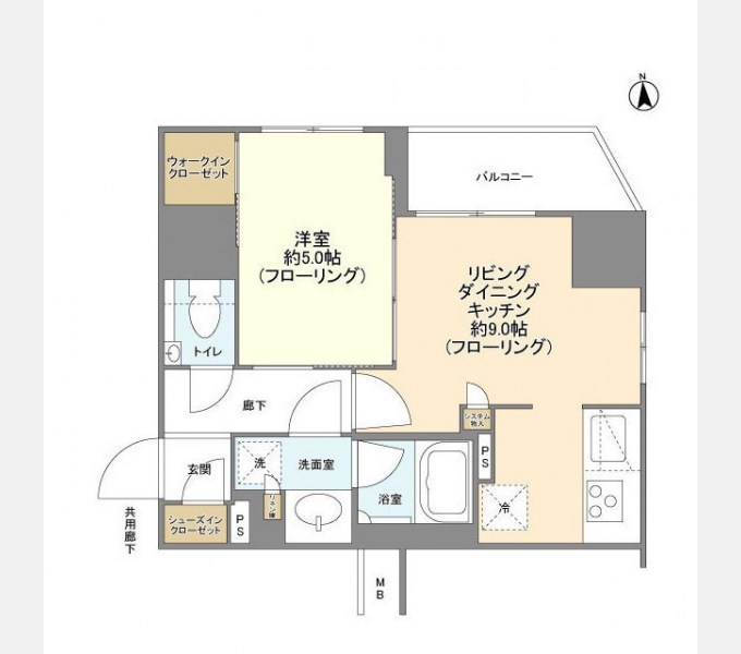 エクセレントシティ北千住 間取り