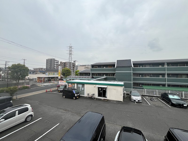 タチバナ宇喜田ハイツ ベランダ