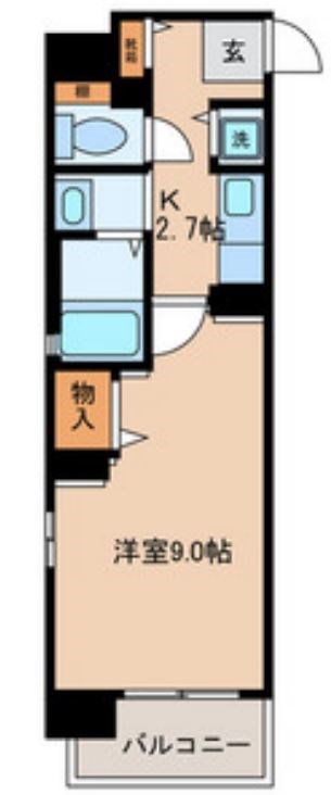 アレグレット千住宿  間取り
