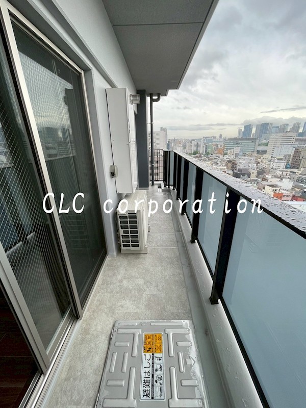 クレストコート門前仲町 ベランダ