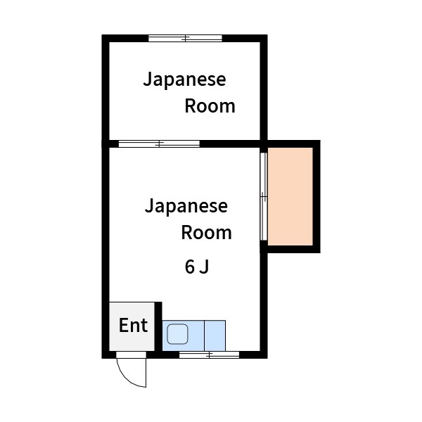 徳村荘     間取り