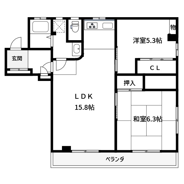 佐藤マンション  間取り