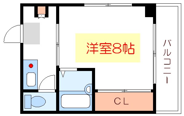 ぶるーハイツ 間取り