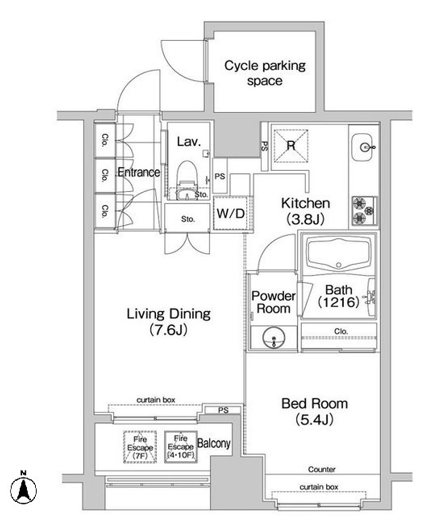 コンフォリア新川  間取り