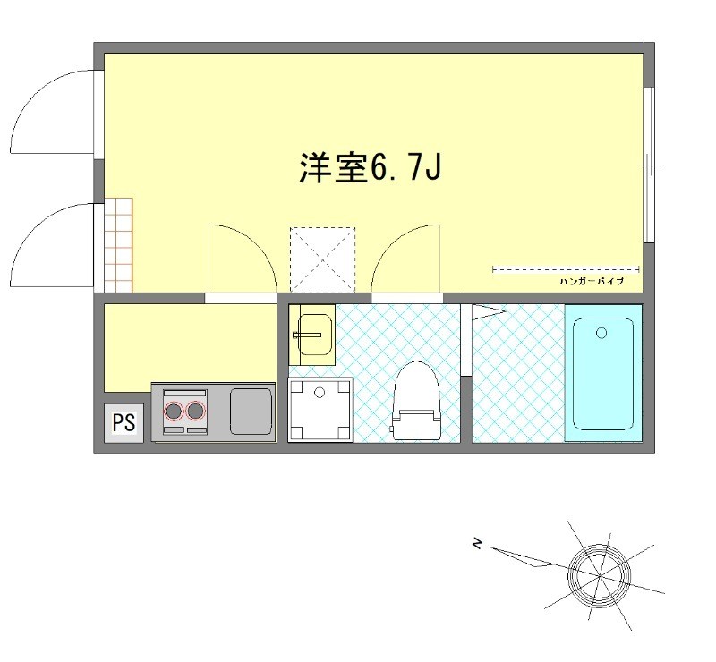 Ｆｅｌｉｃｉａ中川 間取り