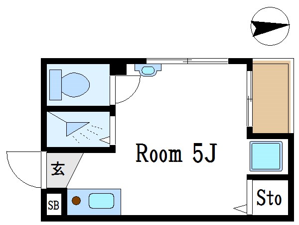 301号室 間取り