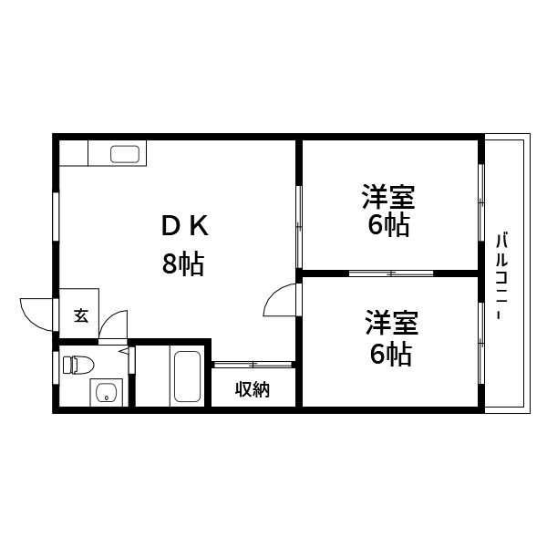 ベルフラワーガーデンハイツ 間取り