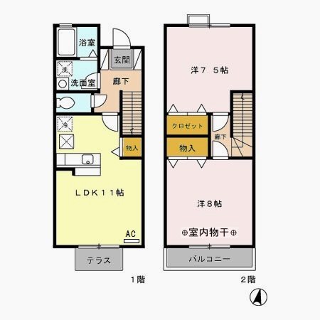 Reveur本一色  間取り
