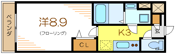 アクシス瑞江 間取り