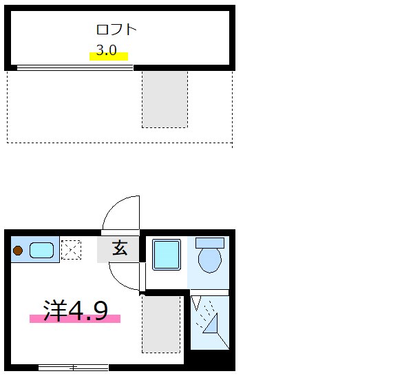 プランドール東小岩 間取り