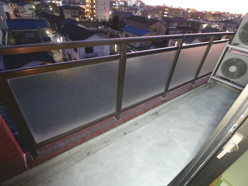 マンションサトウ  ベランダ