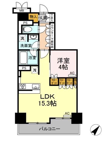 プレミストベイフォートスクエア豊洲 間取り