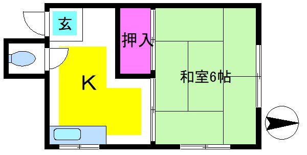 メゾン志賀 間取り