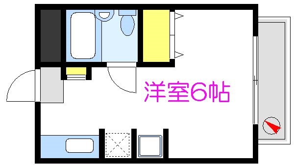 ガーデンハイム 201号室 間取り