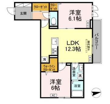 グラナーデ中葛西Ⅱ 間取り