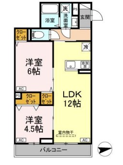 グラナーデ中葛西Ⅱ 間取り