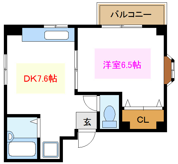 第二臼倉コーポ 間取り