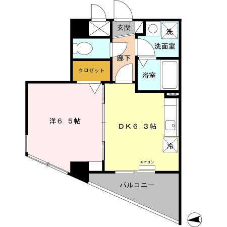 アベニール高砂  間取り