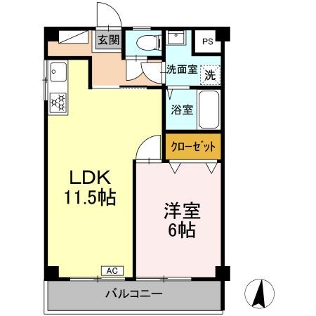 カーサM・U 間取り