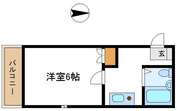 プレステージ新小岩  間取り