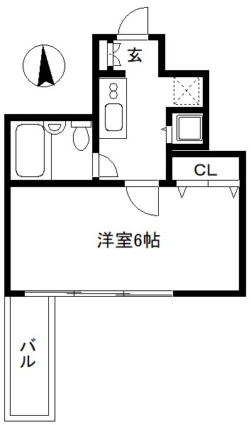 スカイコート南砂町第２  間取り