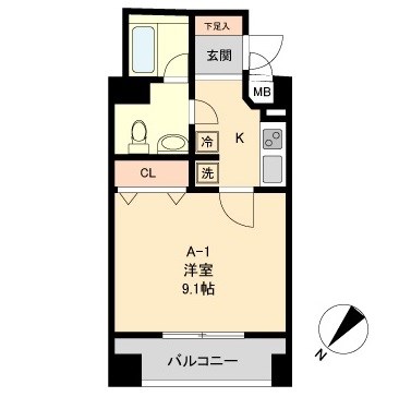 ＣＯＭＯＤＯ水天宮レジデンス  間取り