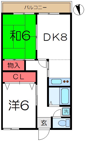 Ｋ’ｓハイム 間取り