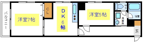スリーリバーハイツ 間取り