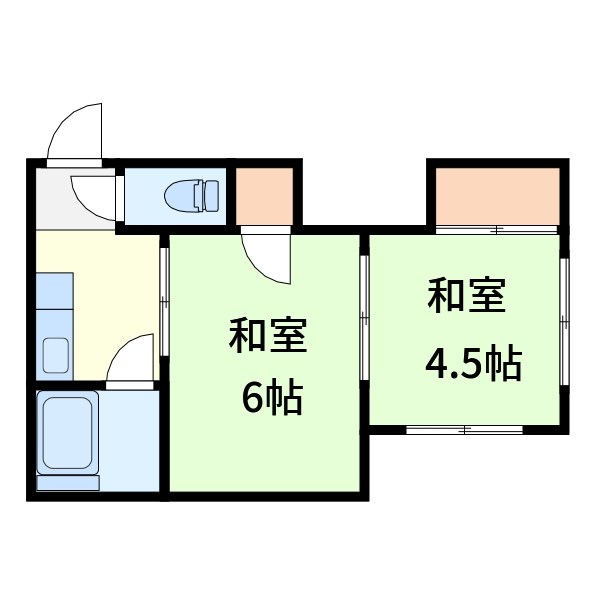 ゆたか荘   間取り