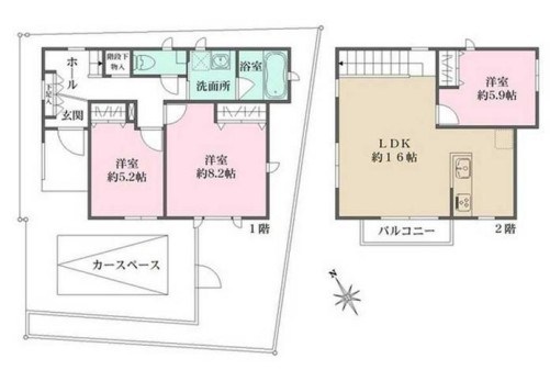 滝野川1丁目貸家　ポプラ倶楽部26 間取り