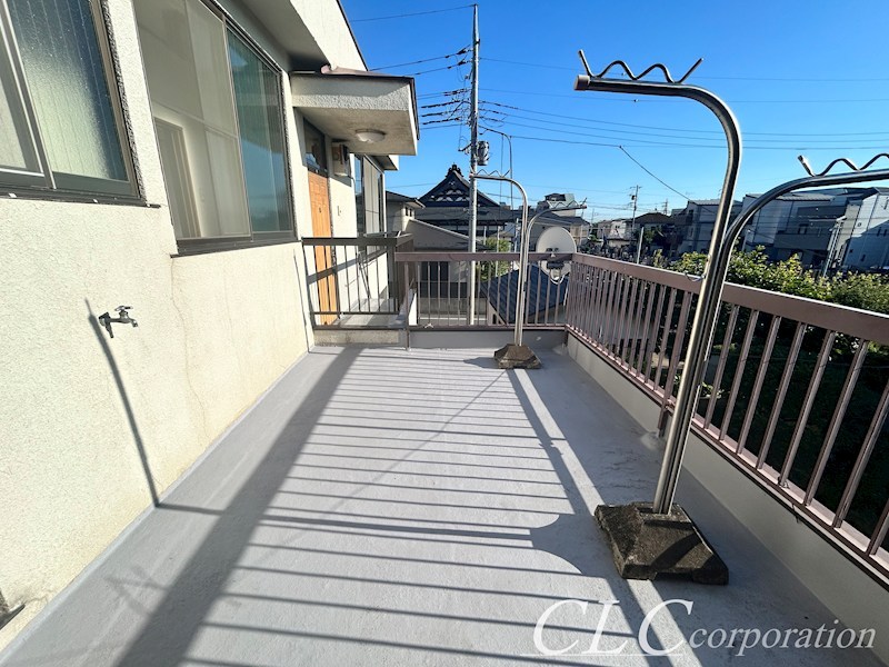 コーポアイワ ベランダ